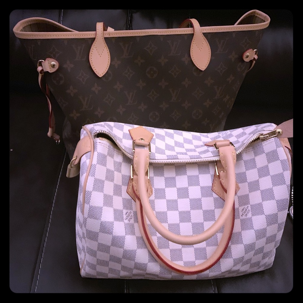 Louis Vuitton speedy 35 azure